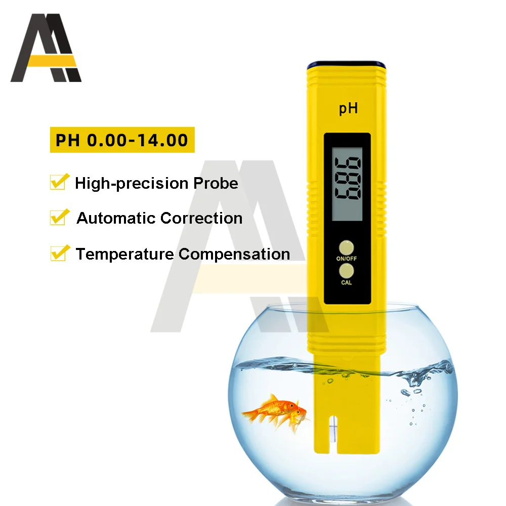 0,0-14,0 TDS/ЕО на Измерване на PH Цифров Тестер Вода PH 0-9990ppm TDS & EC LCD дисплей Чистотата на водата PPM Филтър Проводимост/Тест на Температурата Дръжка Изображение 1
