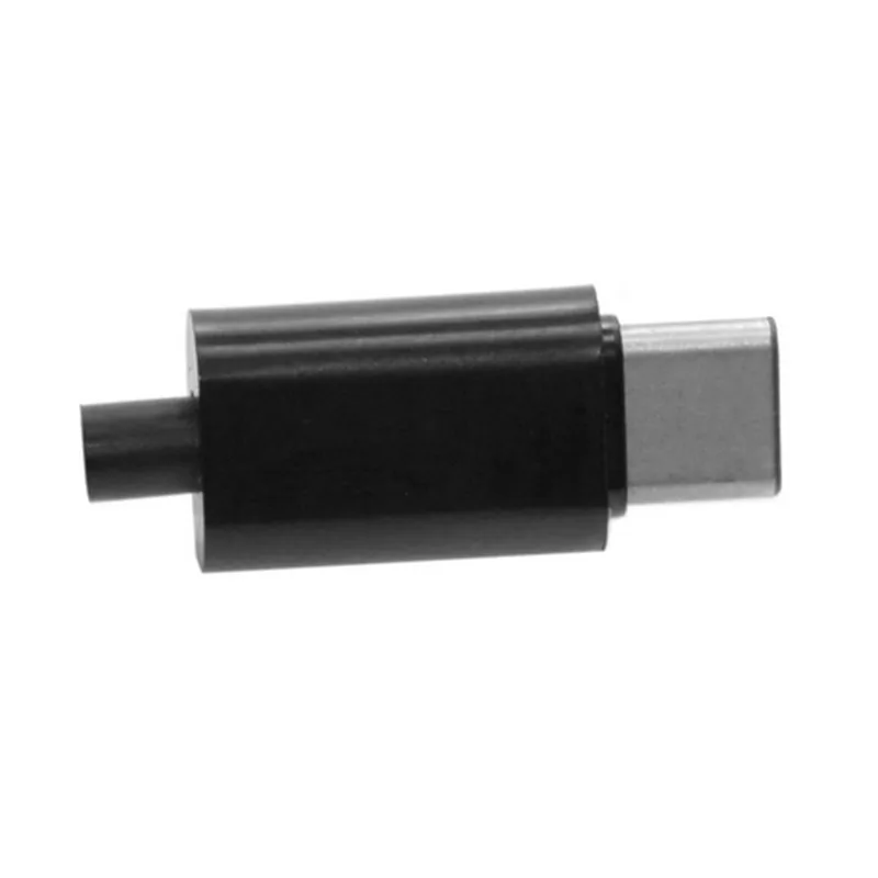 10 комплекта САМ 24pin USB 3.1 Type C USB-C штекерный конектор SMT тип с черна капак на корпуса Изображение 3