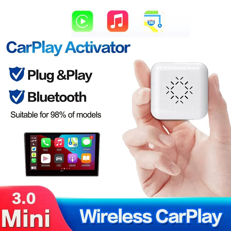2X За Apple Carplay Wireless Carlinkit IOS Mini Carplay, Свързан Към Безжичен смарт кутия За Ford Honda Hyundai Kia Toyota Изображение 2