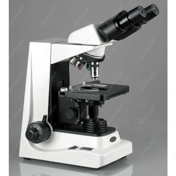 AmScope доставя фазово-контрастен бинокъла на съставен микроскоп 40X-1600X Изображение 1