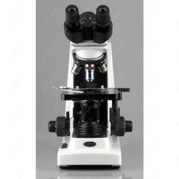 AmScope доставя фазово-контрастен бинокъла на съставен микроскоп 40X-1600X Изображение 2