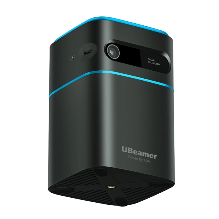 Ubeamer 1 Pro 100 ANSI лумена Мини лаптоп за домашно кино led цифров проектор с висока разделителна способност Изображение 3