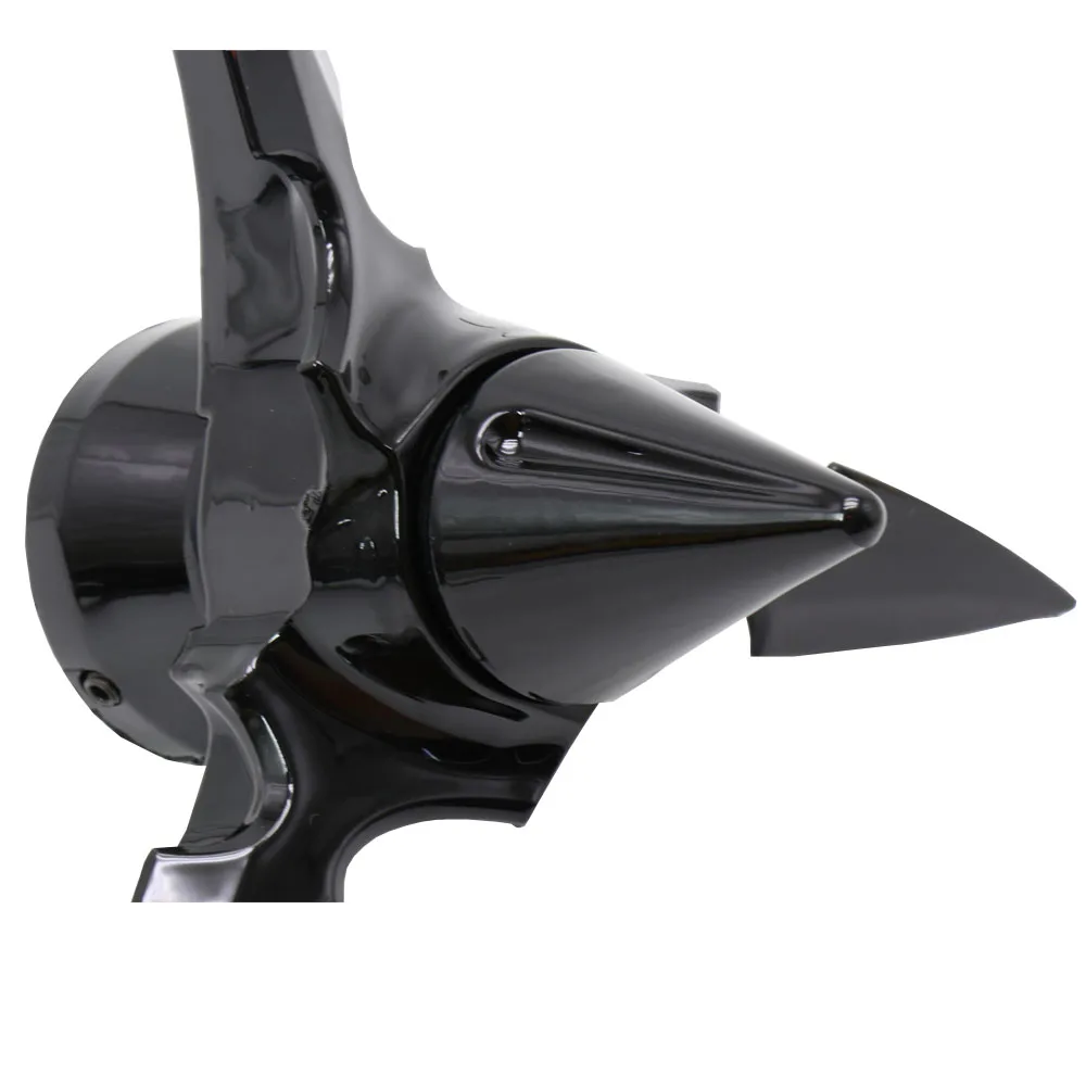 Гайка на Капака на Предната Ос С Въртящ се Нож Мотоциклет Черна/Хром За Dyna Sportster XL Touring Softail Glide VRSC XG Изображение 2
