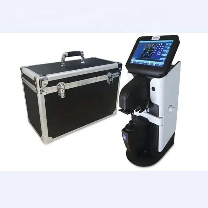 китай гореща продажба на оптичен инструмент офталмологично оборудване сензорен екран UV принтер автоматично линзометр D903 Изображение 3