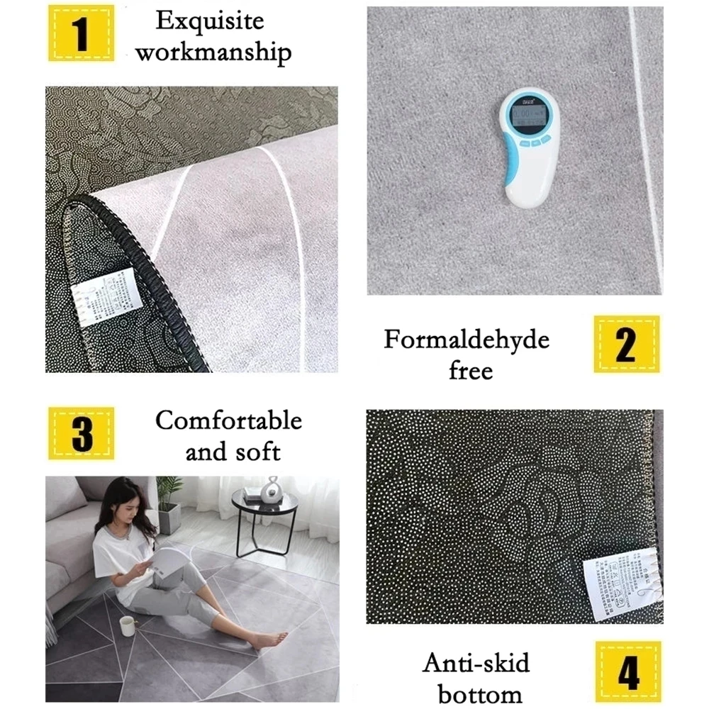 Конфигуриране на скандинавски обикновен килим за коридора на къщата/хотела, дълъг килим, за да премине в коридора, эркерный мат-татами, подложка за вход кухня Изображение 5