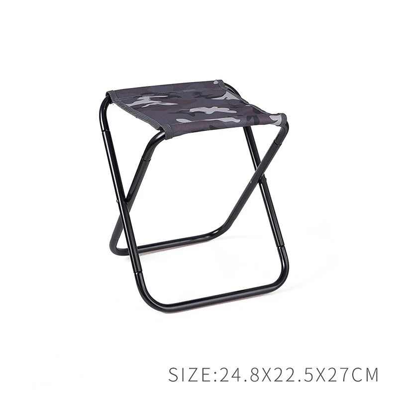 Портативен сгъваем стол за пикник от алуминиева сплав, мини-стол за съхранение на неща, стол за риболов, сверхлегкая мебели Изображение 2