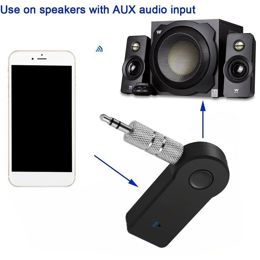 Приемник предавател 5,0 2 в 1 C28 безжичен адаптер 3,5 мм жак за автомобилни музикални аудиоприемника Aux слушалки хендсфри Изображение 4