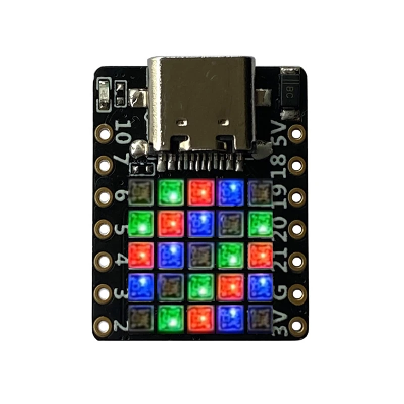 Такса за разработка на ESP32-C3FH4 RGB RISC-V Wifi, Bluetooth, съвместима с Arduino Python Изображение 1