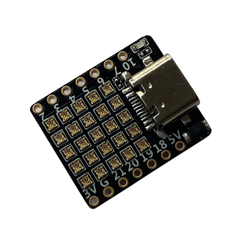 Такса за разработка на ESP32-C3FH4 RGB RISC-V Wifi, Bluetooth, съвместима с Arduino Python Изображение 2