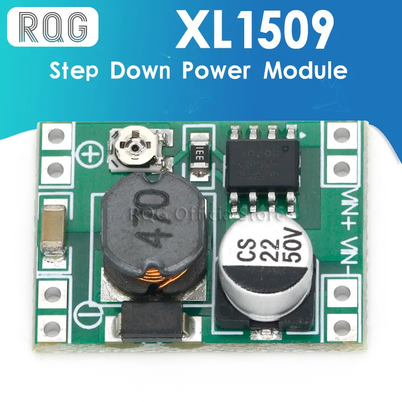 XL1509 Сверхмалый Размер на DC-DC стъпка надолу Модул за Хранене 2A Регулируема за Arduino Сам Starter Kit съвместими LM2596S XM1584 Изображение 0