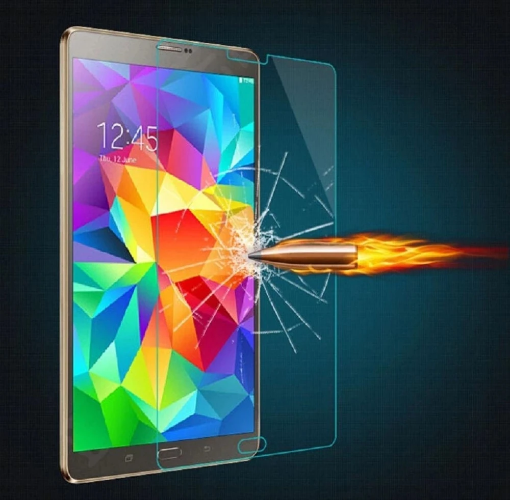 Закалено стъкло за Samsung Galaxy Tab S 8.4 2014 T700 T701 T705 защитно фолио за екрана на таблета със защита от надраскване Изображение 2